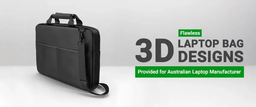 Laptop Bag 3D Design Case Study