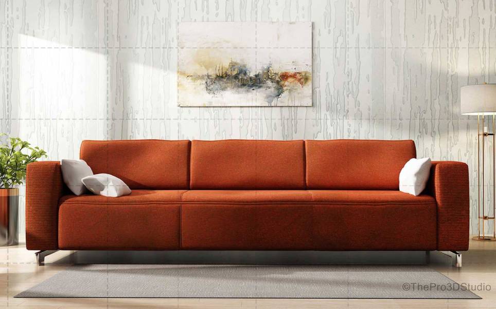 3D model of sofa